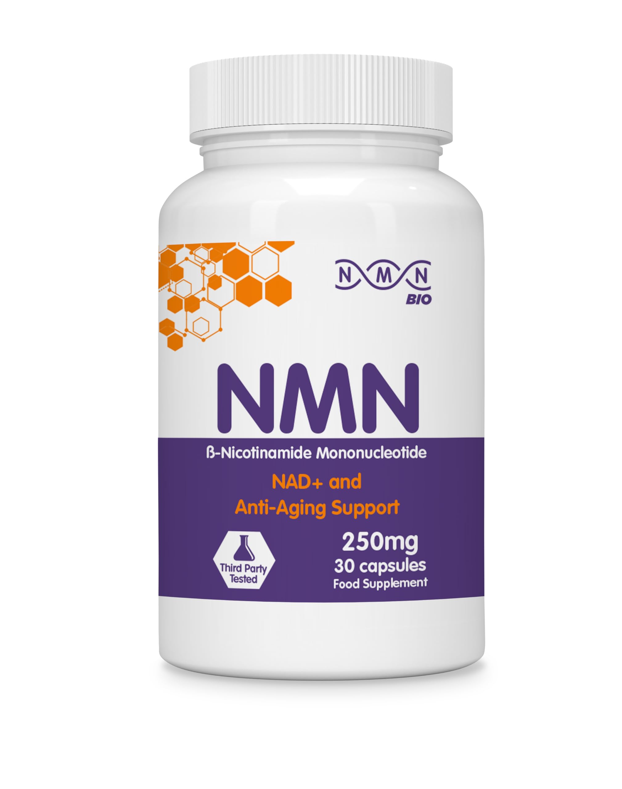 NMN Bio - 99% Pure Beta Nicotinamide Mononucleotide Capsules